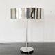 Chromed metal desk lamp 1970