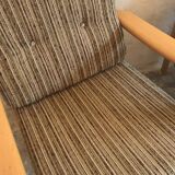 Pair of vintage armchairs midcentury Walter Knoll