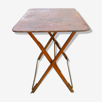 Table pliante vintage