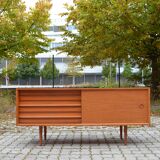 Mid century danish modern sideboard teak franz meyer vintage 60er