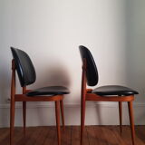 Set of 2 Baumann Pegase model chairs