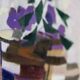 « Nature morte aux fleurs violettes » de Reuben Hedin