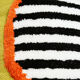 handmade wool cushion cover porthole 45 x 45 cm