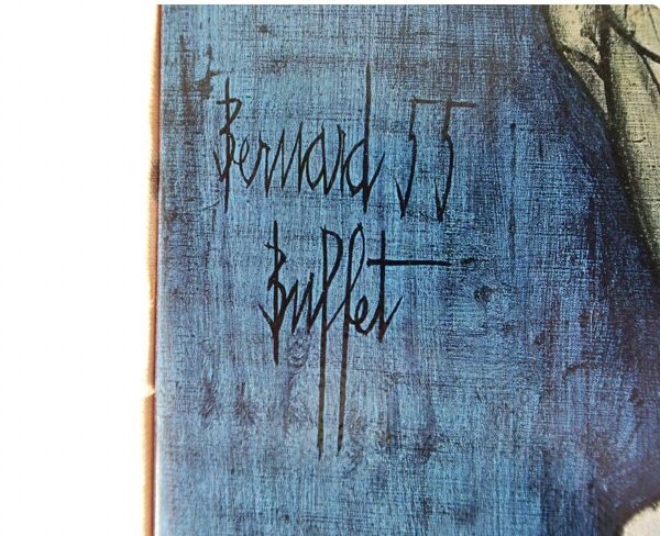 Tableau reproduction ''Tête de clown'' de Bernard Buffet, années 50