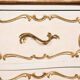 1950s Italian commodity in painted and gilded wood