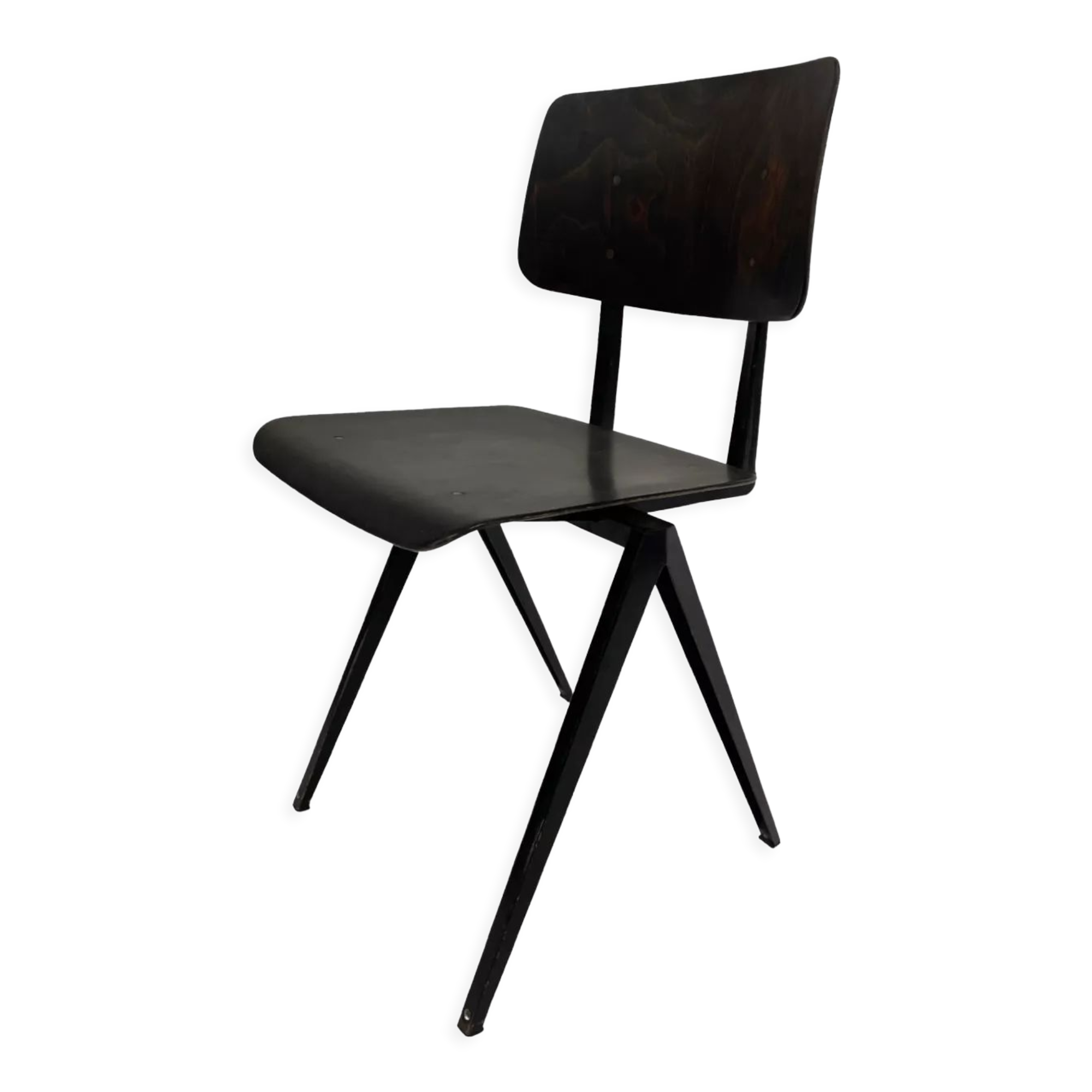 Industrial chair Galvanitas S16 Pagholz Netherlands 60's Design