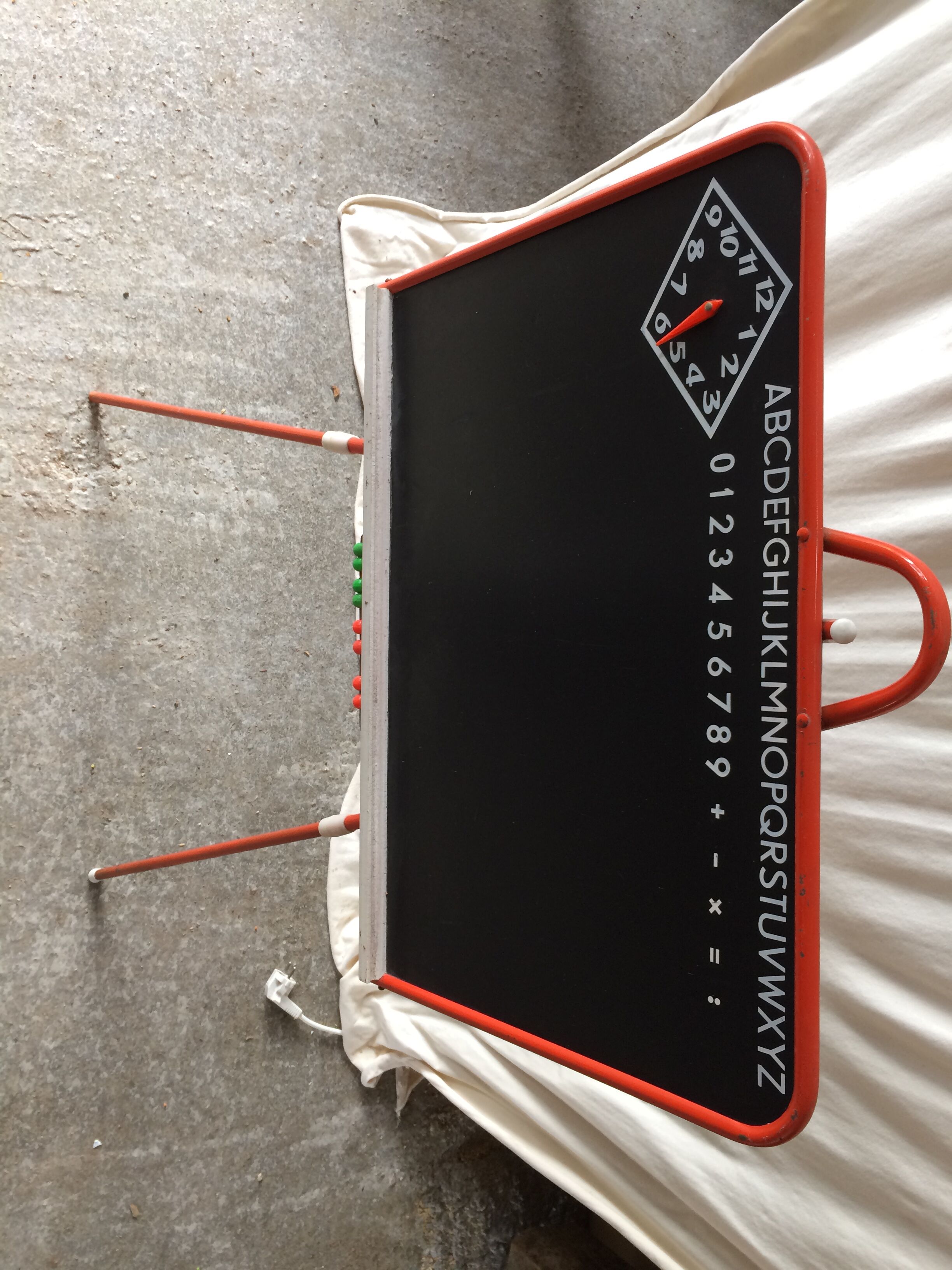 Former black board
