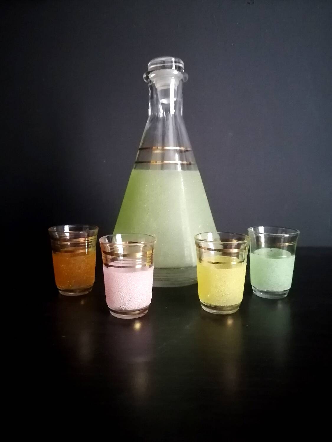 Service digestif vintage