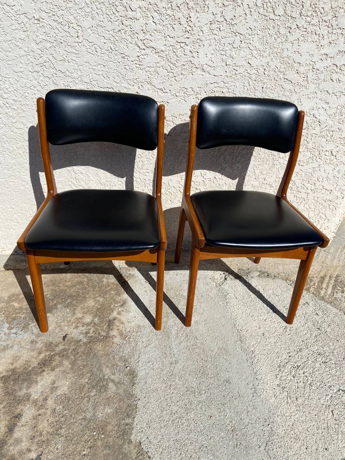 Pair of Scandinavian chairs