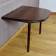 Scandinavian Console in Rio Rosewood Vintage 1960