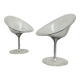Space Age Eros Armchairs by Philippe Starck for Kartell, 1970s, Set of 2