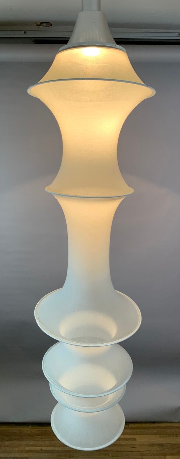 1960s Italian Danese Milano Falkland Pendant Lamp