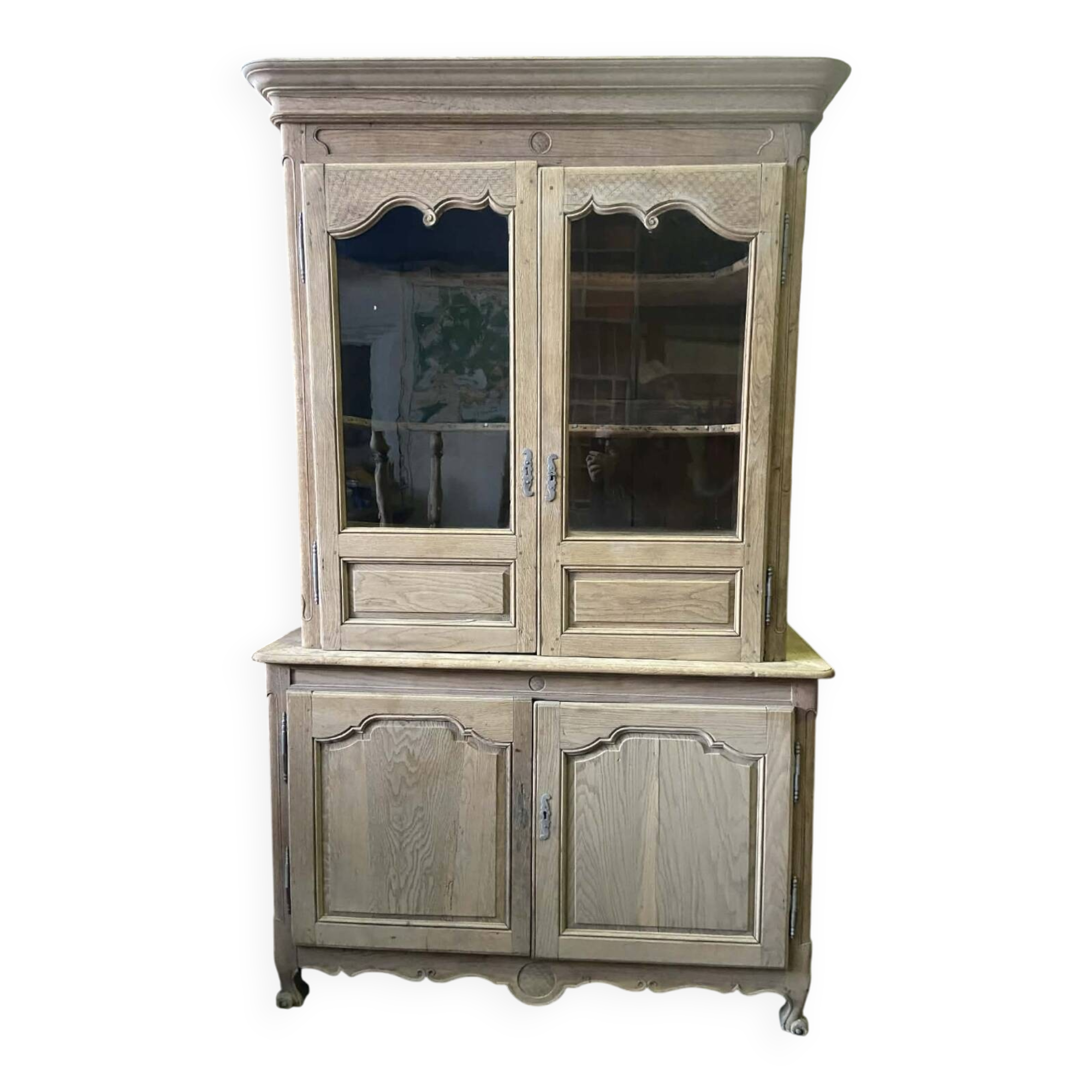 Large antique wooden dresser