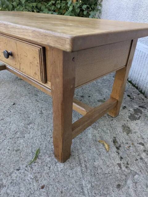 Oak coffee table