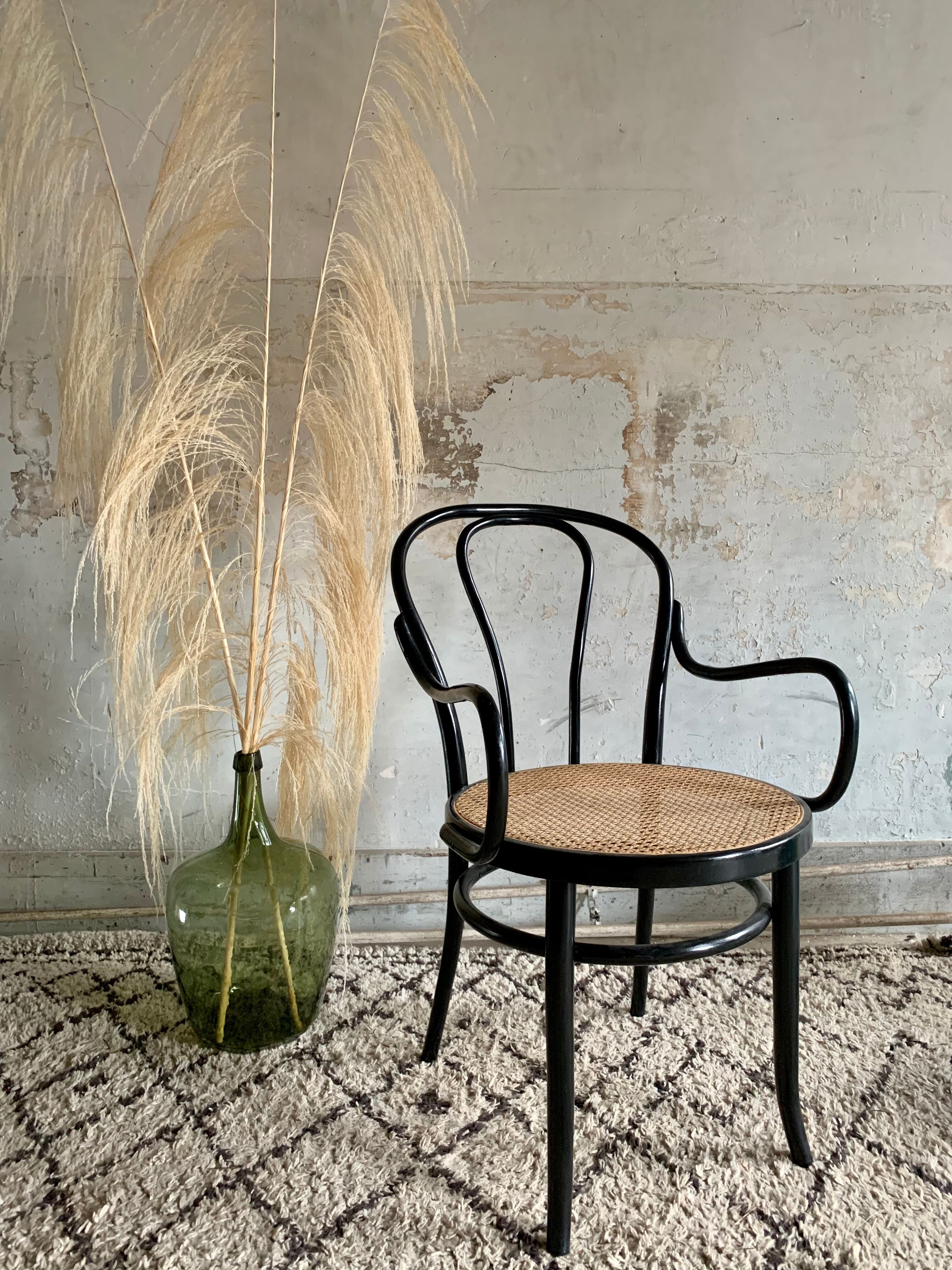 Fauteuil vintage cannage