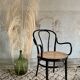 Fauteuil vintage cannage