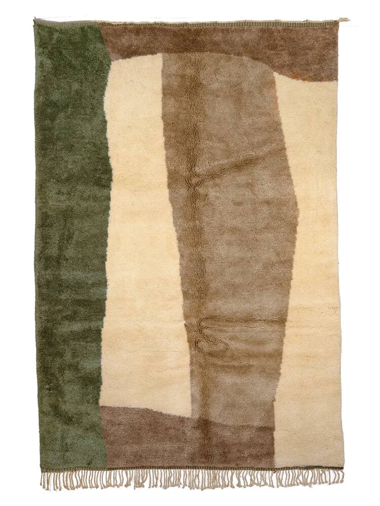 Ridge | Natural + Greige + Fawn + Jade | 205 cm x 302 cm