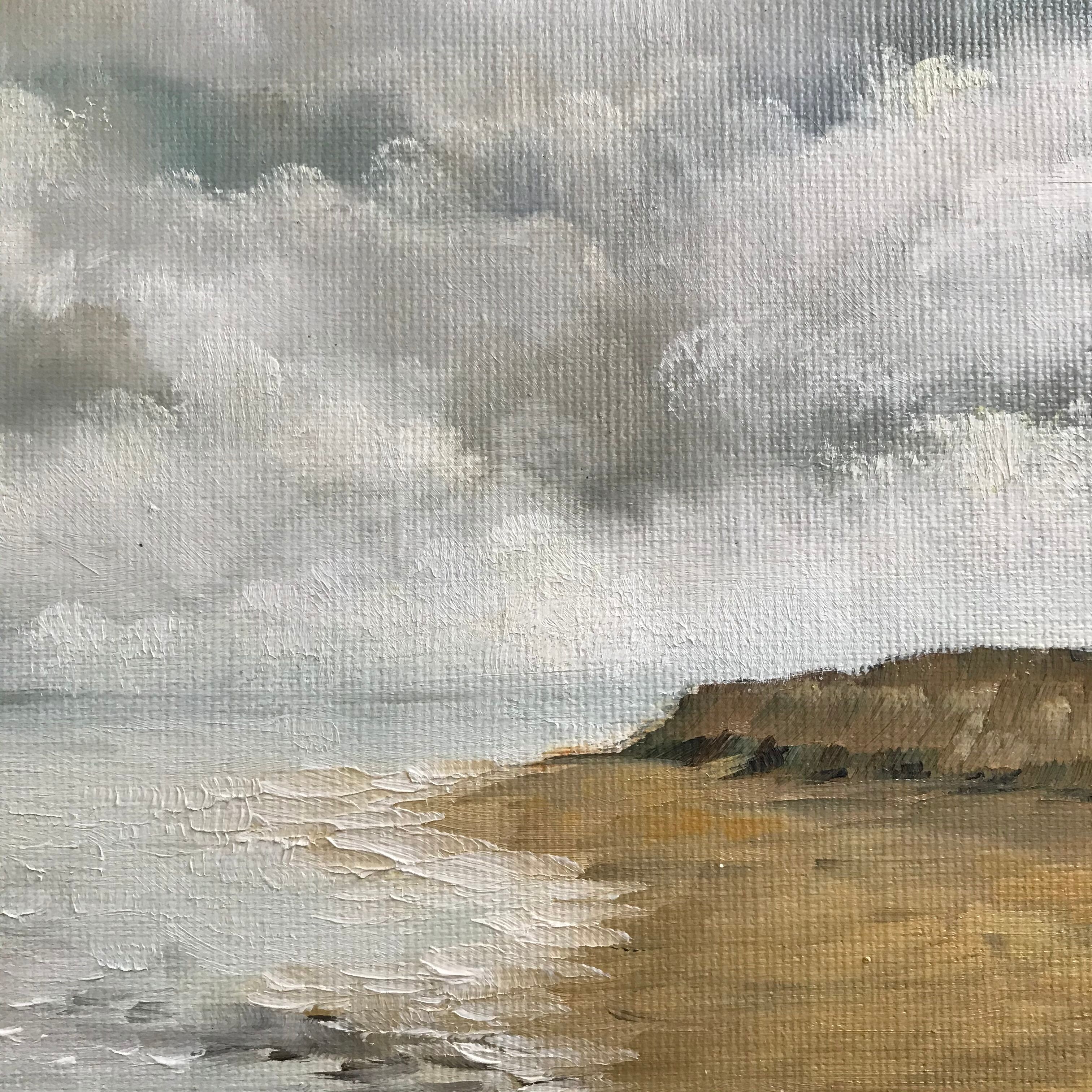 Painting sea and beach