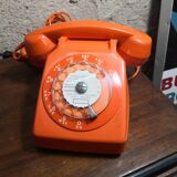 Vintage orange phone S63