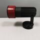 Small vintage wall lamp in hard pressed black and red plastic