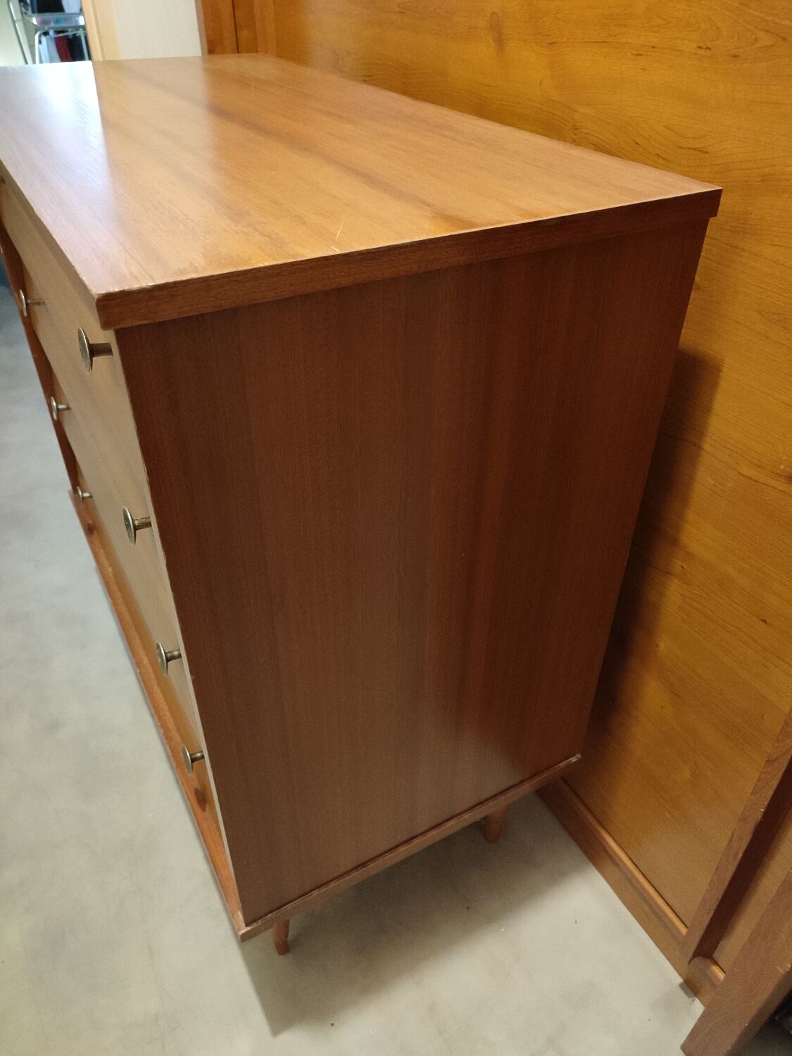 Vintage chest of drawers 4 drawers 1960