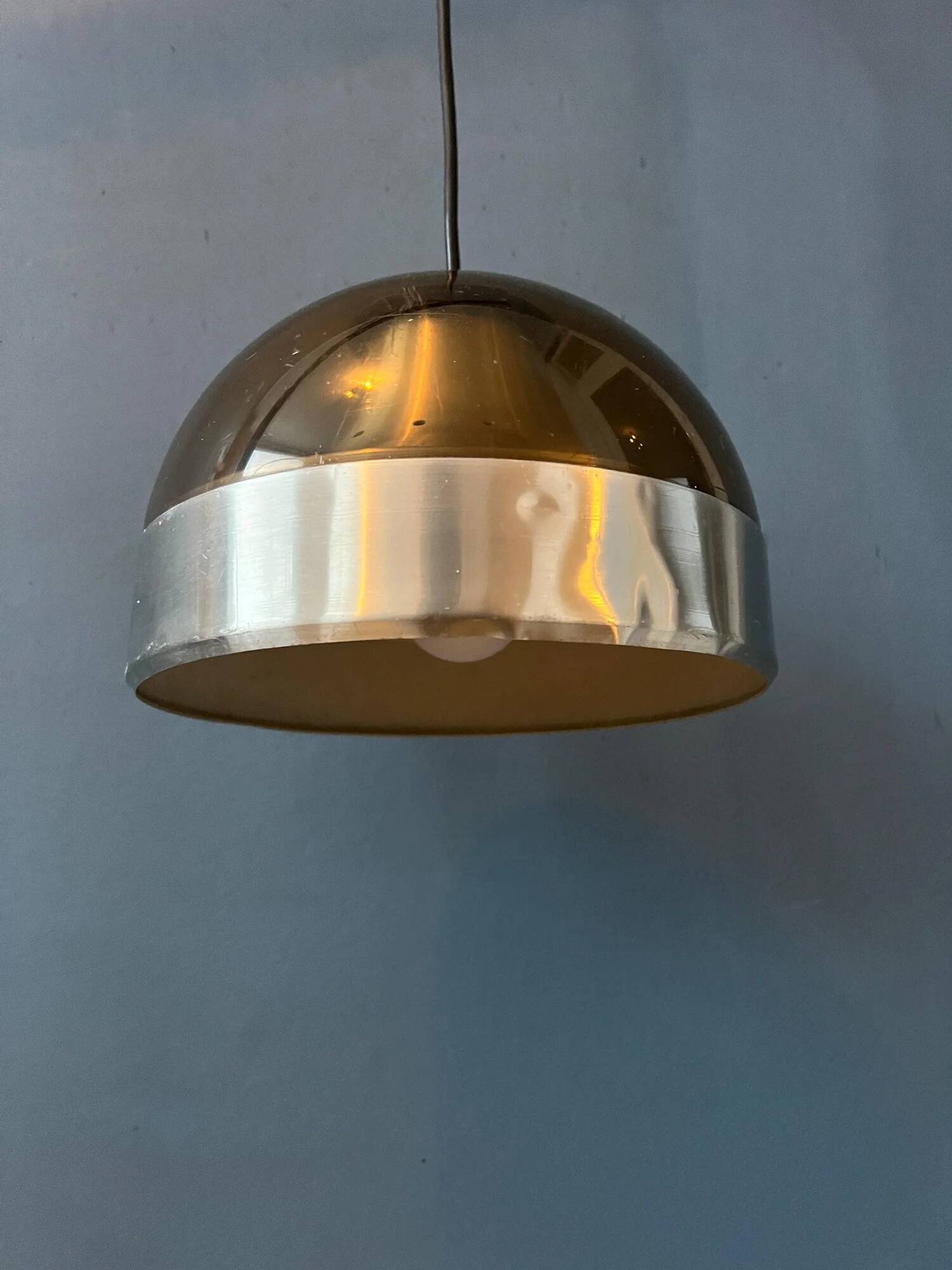 Mid-century Dijkstra plexiglass space age pendant lamp