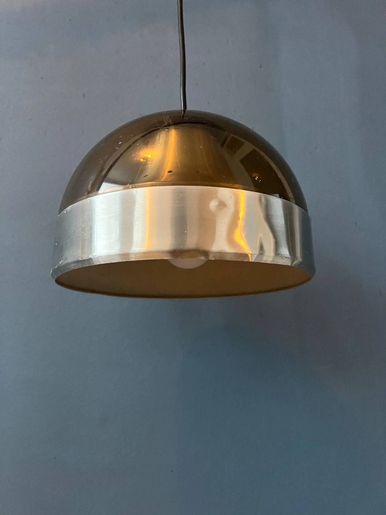 Lampe à suspension en plexiglas Dijkstra du milieu du siècle, style Space Age