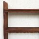 Large shelf wall in wood with friezes