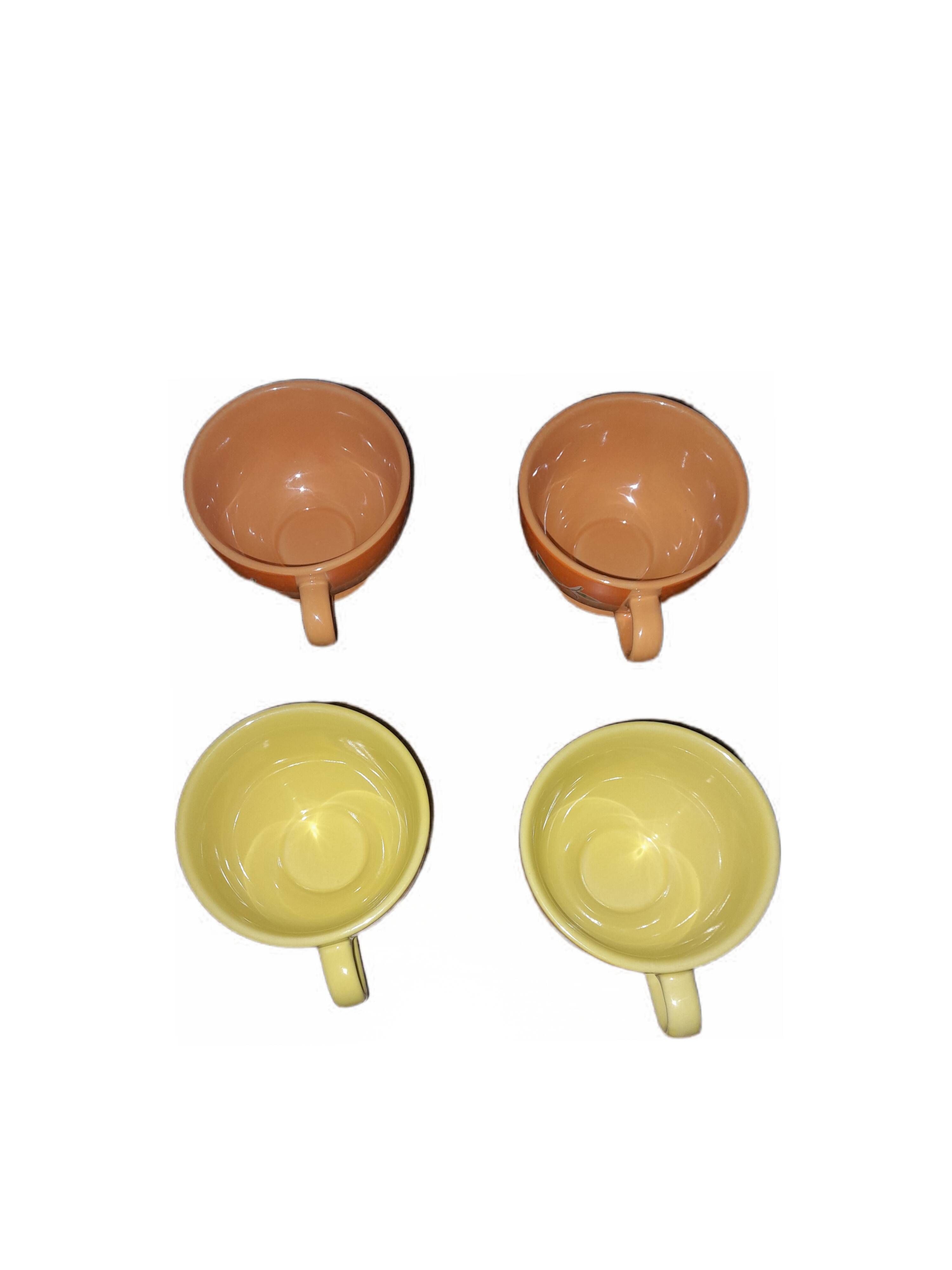 Set of 4 vintage mugs