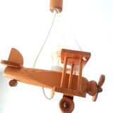 Wooden aircraft suspension