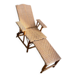 Rattan armchair