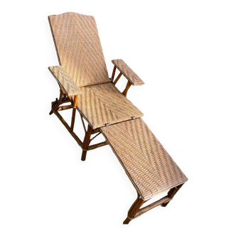 Rattan armchair