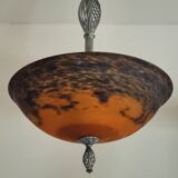 Noverdy France Art Deco Pendant Light