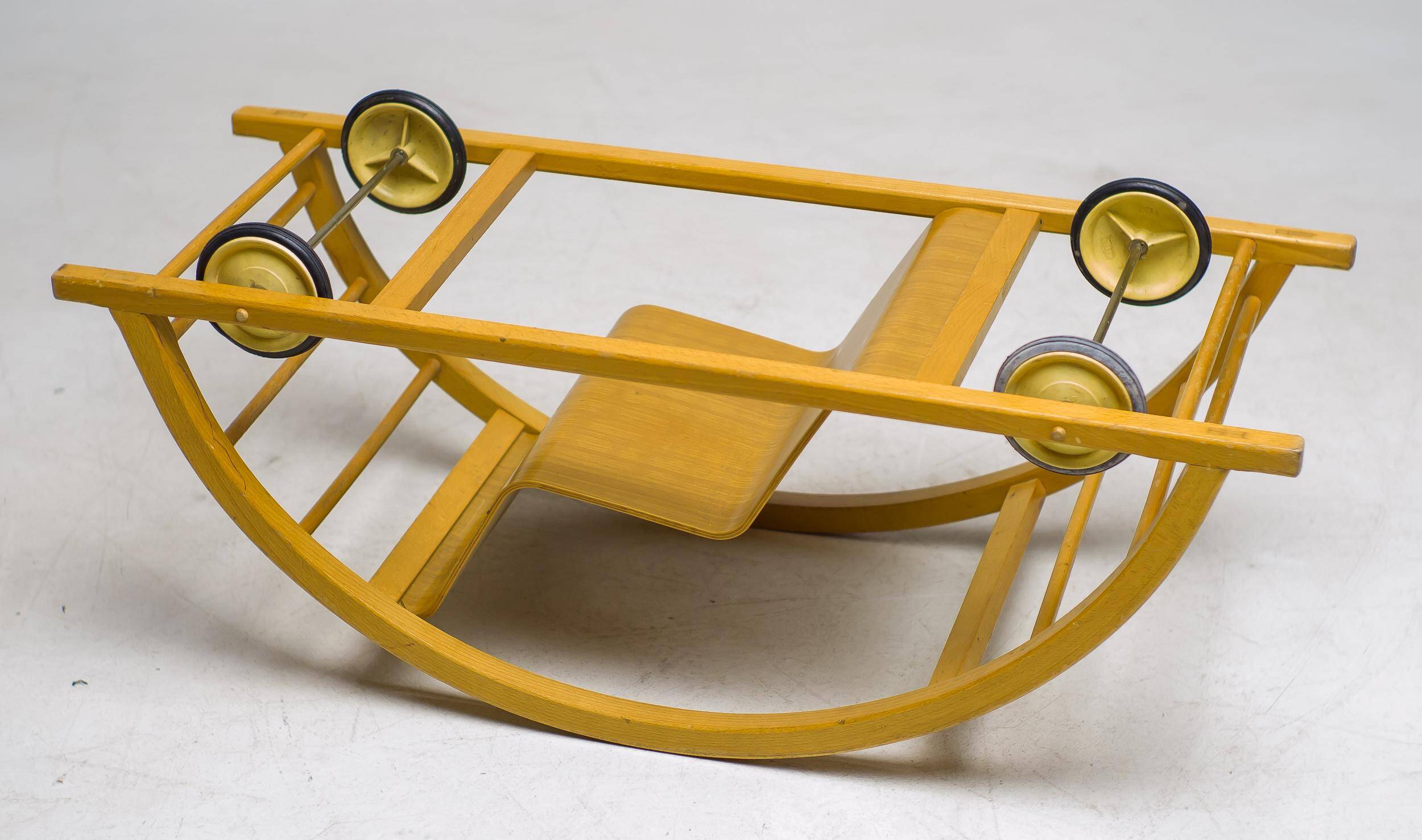 "Rocking cart" - The legendary German "rocking cart" (circa 1955)