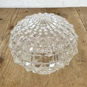Vintage White Porcelain Pendant Light, 1970s