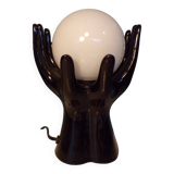Ceramic hand lamp