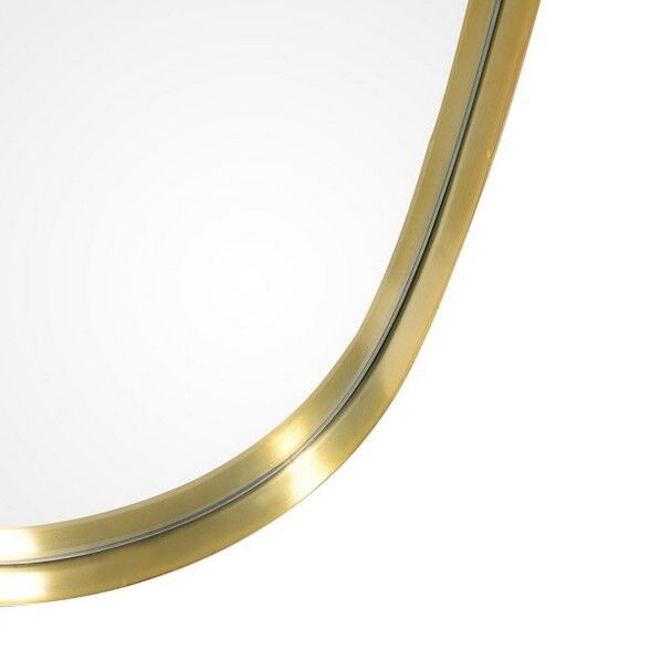 Mirror and free-shape brass contour