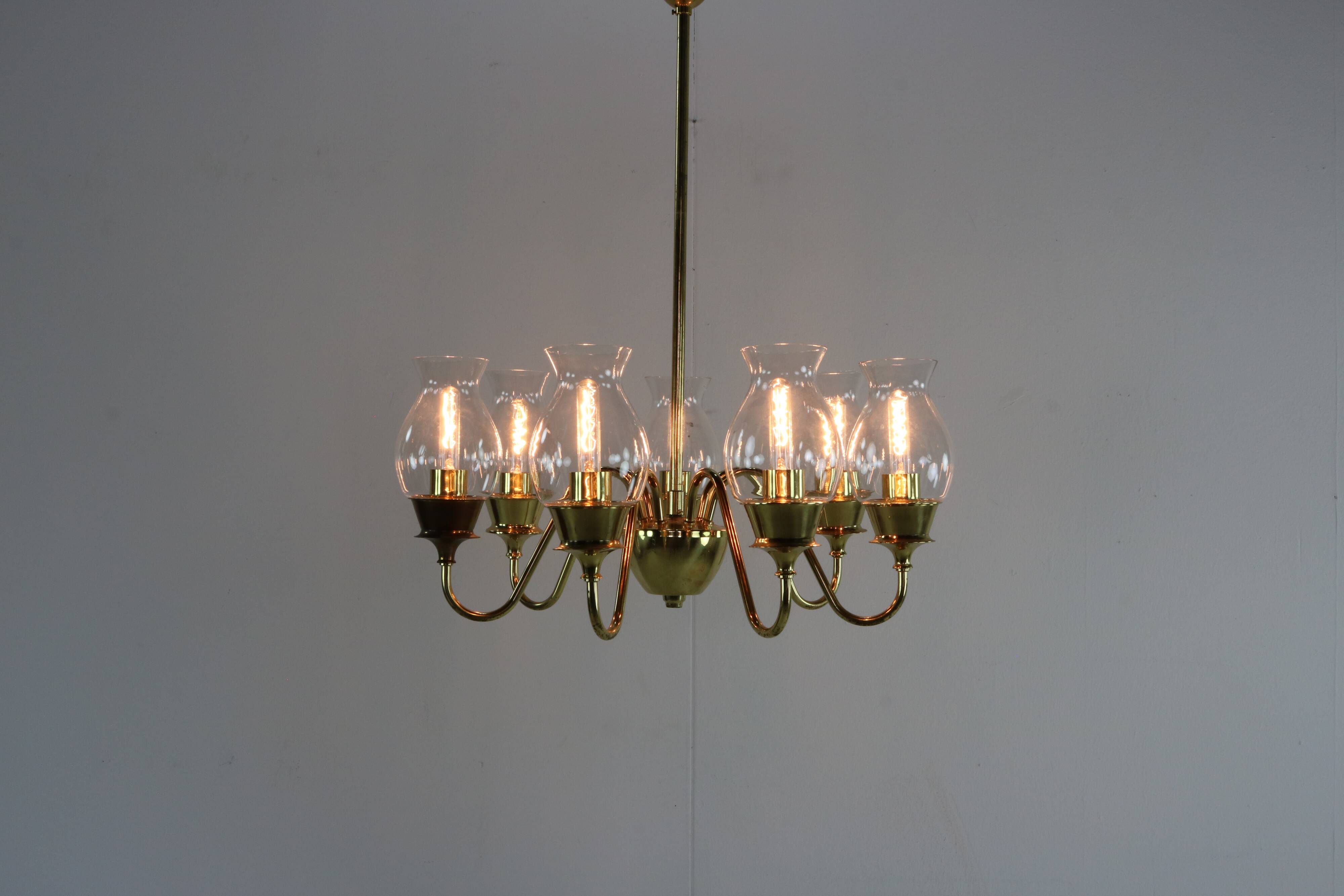 Swedish design ceiling lamp by Hans Agne Jakobsson