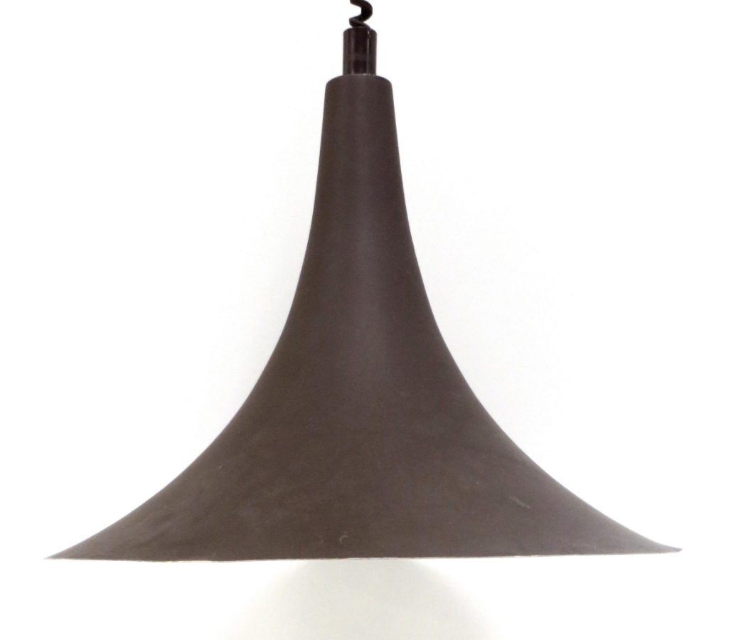 70's Brown metal suspension