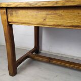 Oak farmhouse table