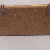 Rattan and bamboo coat holder