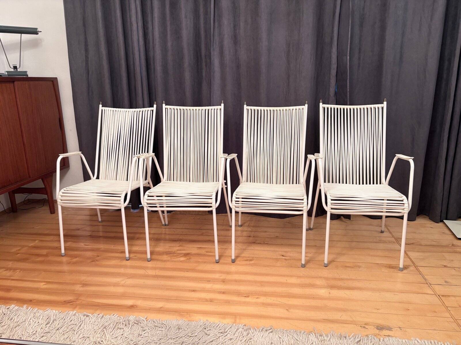 Chairs from Mauser, Germany, 1960s, set of 4