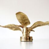 Willy Daro floral sconce, Hollywood Regency style