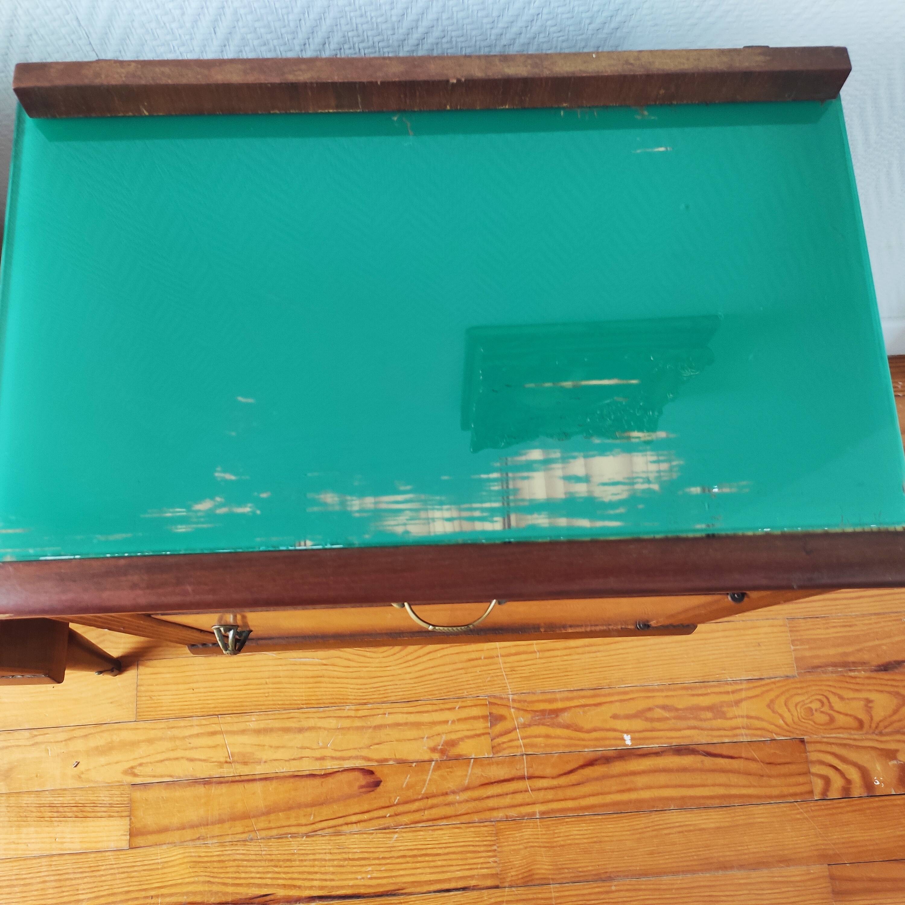 Paire de tables de chevet Italienne de 1950