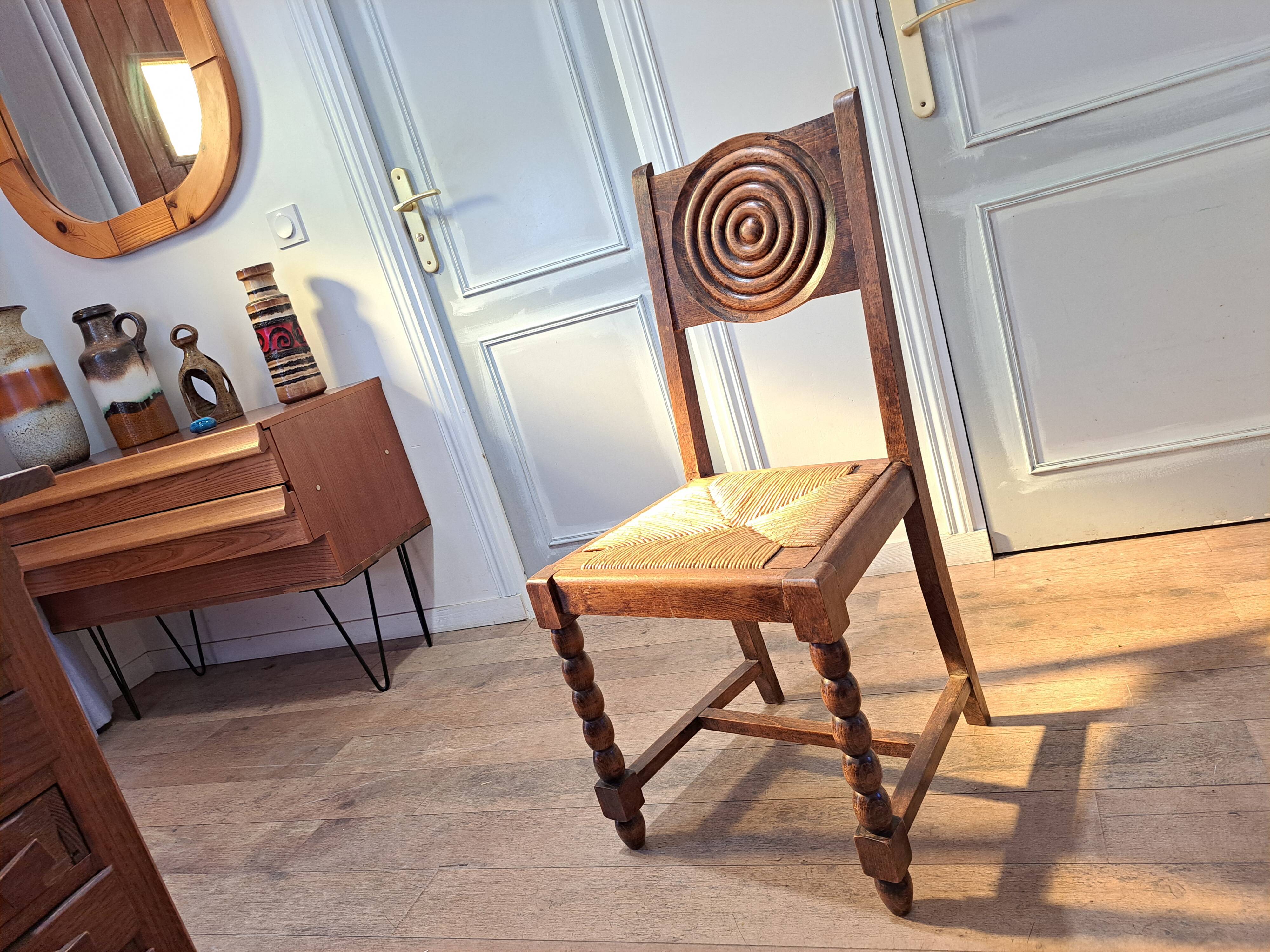 6 arts and crafts chairs