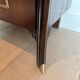 Pair of Occasional Tables with Mahogany Doors and Brass Inlays. Work F