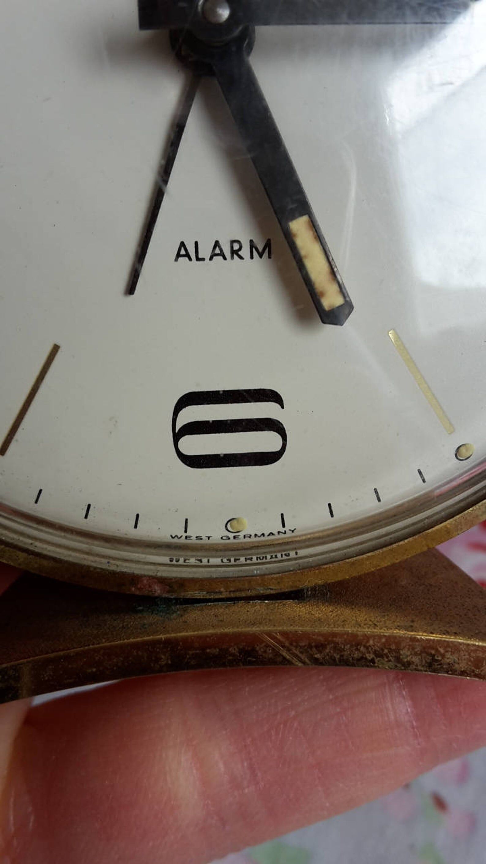 Former Goldbuhl clock Made in Vintage West Germany