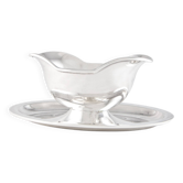 Saucière en métal argenté Christofle modèle Atlante
