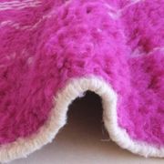 Tapis berbère rose magenta