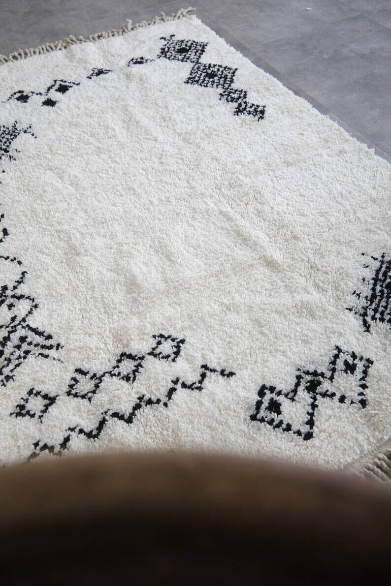 Cream Moroccan rug 150/250cm